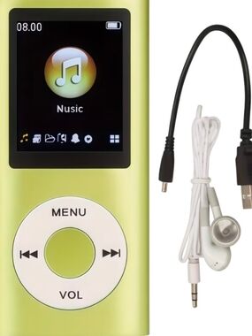 Portable MP3 MP4 Player 64GB Expandable, Voice Recorder, E-Book Reader